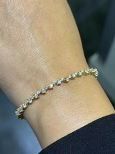 Bracelet Empilé En Diamants