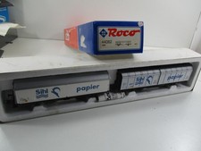 44082- SET 2 WAGONS Sihl Papier SBB échelle HO ROCO