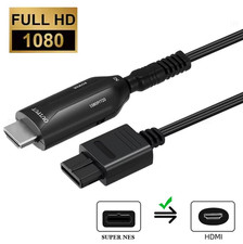 Câble snes vers hdmi 1080p - snes,