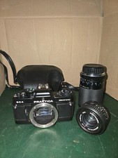 PRAKTICA BCA ELECTRONIC OBJECTIF MC 50mm F:1.8 +70-210mm F:4.5-5.6 MC MACRO.