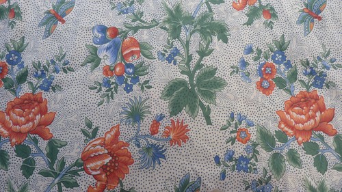 Ancien tissu vintage french - vintage,