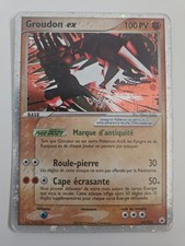 Carte Pokémon Groudon EX 93/101 EX Légendes Oubliées Bloc EX FR