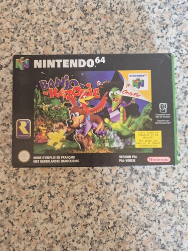 Banjo kazooie n64 - n64, nintendo