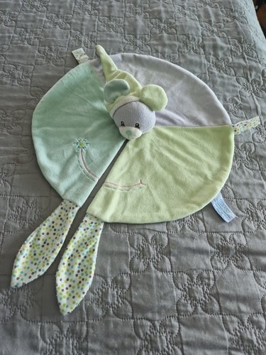 Doudou souris gipsy bleu - souris,