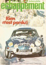 ECHAPPEMENT N°63 DAUPHINE PROTO / RENAULT 5 PROTO / BARQUETTES 1300 / GRAC MT20