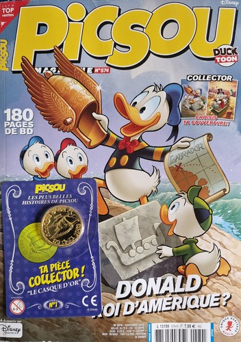 Picsou magazine 574 donald - magazine,