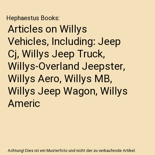 Articles willys vehicles - on,
