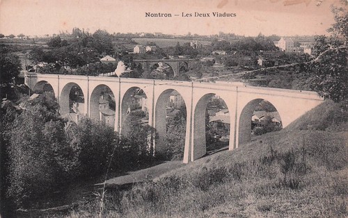 Nontron les deux viaducs - les,