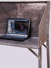 Unique industrial desk by B3KM