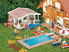 Piscine et abri de jardin - HO 1/87 - FALLER 180542