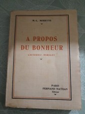 Livre rare propos - rare,