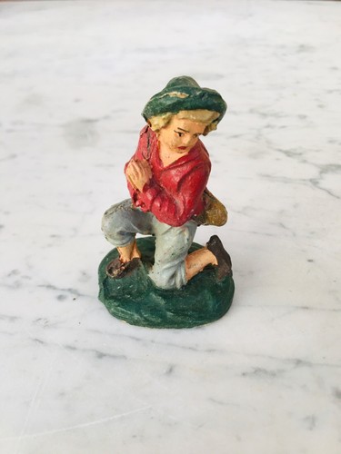 Vieille petite statue - petite,