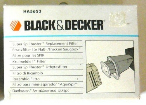 Filtre aspirateur table black - filtre,