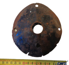 Casque à pointe, spilkelmet: Contre-plaque pour pointe de casque de Dragon.