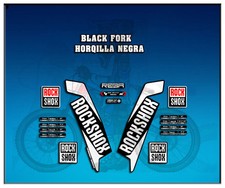 Autocollants Fourche Rock Shox Reba AM111 Fourche Autocollant Stickers Adhésif