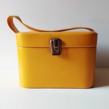 Vanity Case Jaune Annees 70's 80's Vintage