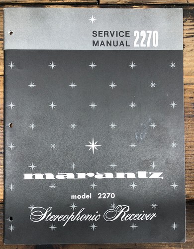Marantz model 2270 receiver - model,