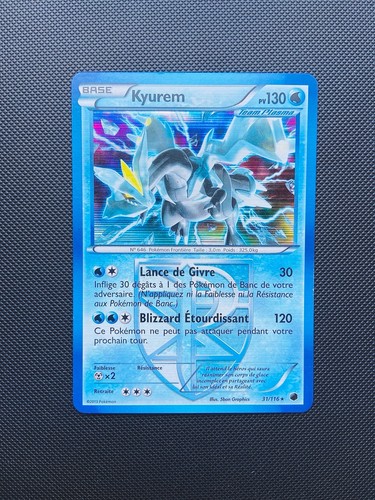 Carte pokemon kyurem - carte,