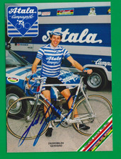 CYCLISME carte cycliste ZADROBILEK GERHARD équipe ATALA CAMPAGNOLO  Signée