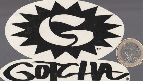 Autocollant c10 surf gotcha - autocollant., surf.