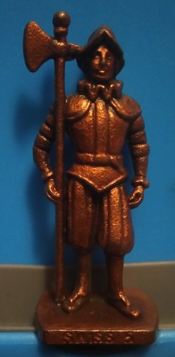 Soldat kinder métal swiss - kinder,