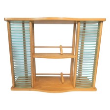 ETAGERE RANGE CD EN BOIS