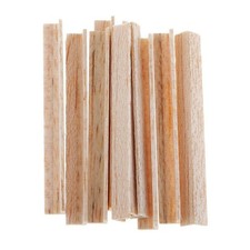 Lot de 10 bâtonnets en bois