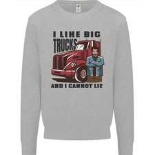 Camionneur I Like Big Camions I Ne Peut Mentir Camionneur Hommes Pull