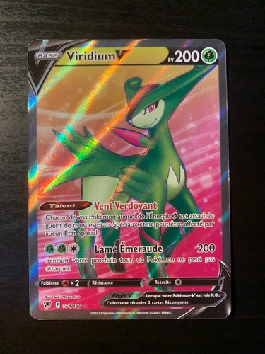 Carte pokémon viridium - carte, v