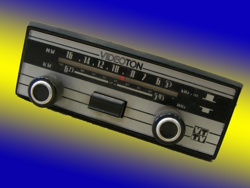 Ancien autoradio - autoradio, de