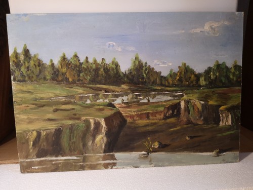 Tableau paysage - paysage(h., renoux)