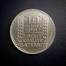 FRANCE Monnaie 10 francs TURIN