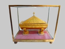 Châsse, Reliquaire, Relique,  Objet religieux, Sceau, cachet de cire XIXe Siècle