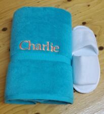 Best Embroidered Custom Made Turkish Hand Towel 16X30 (Made In Turkey) US SELLER