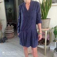 Robe Chemise Oysho Bleu marine Xs/S Comme neuve 