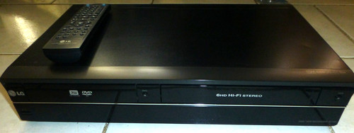 Combiné magnétoscope dvd - dvd, lg