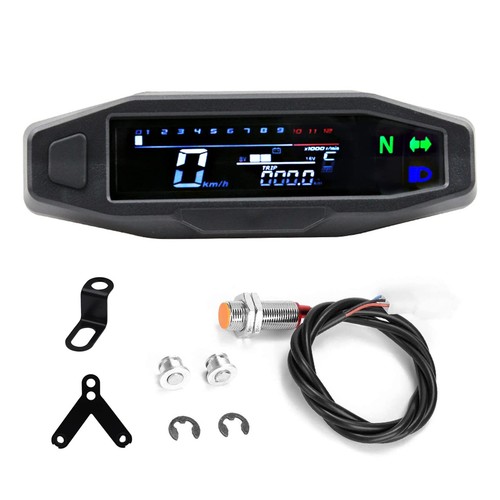 Moto rpm jauge numérique - rpm,