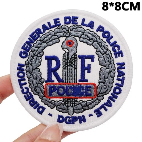 Patch police nationale dgpn - police, rf