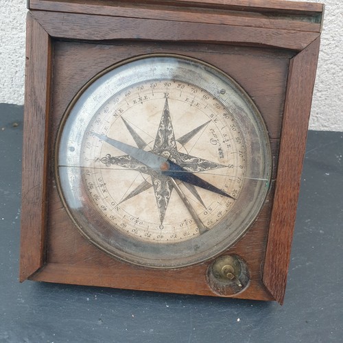 Boussole arpenteur ou - d'arpenteur,