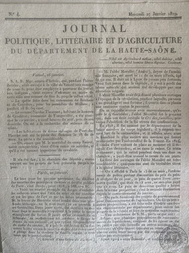 Haute saône journal - saÔne,