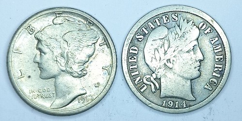 Lot pièces cents 1917 - lot,