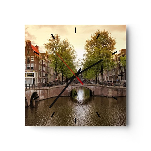 Horloge murale verre - murale, en