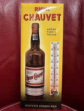 plaque émaillée Tole Peinte Glacoide Rhum Chauvet