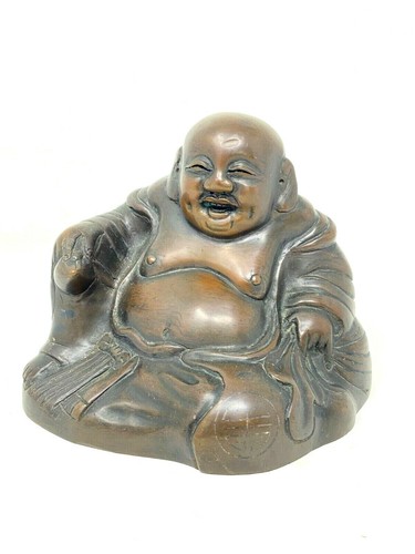 Statuette poussah bronze - en,
