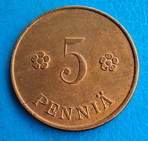 Finlande suomi pennia 1920 - finlande, ,