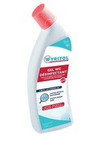 - Gel WC Désinfectant surpuissant- Formule 4en1 - Ultra détartrant - Désodori...