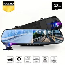 Dashcam Rétroviseur Double