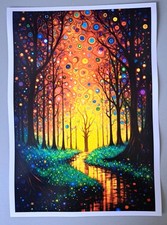 foret enchantée - affiche