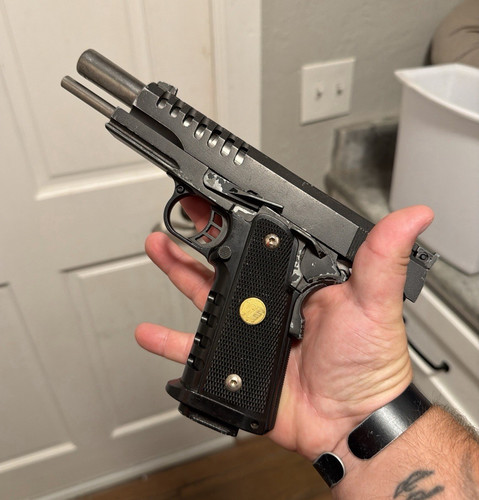 1911 style gas blowback - style,