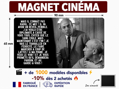 Magnet raoul tontons - raoul,